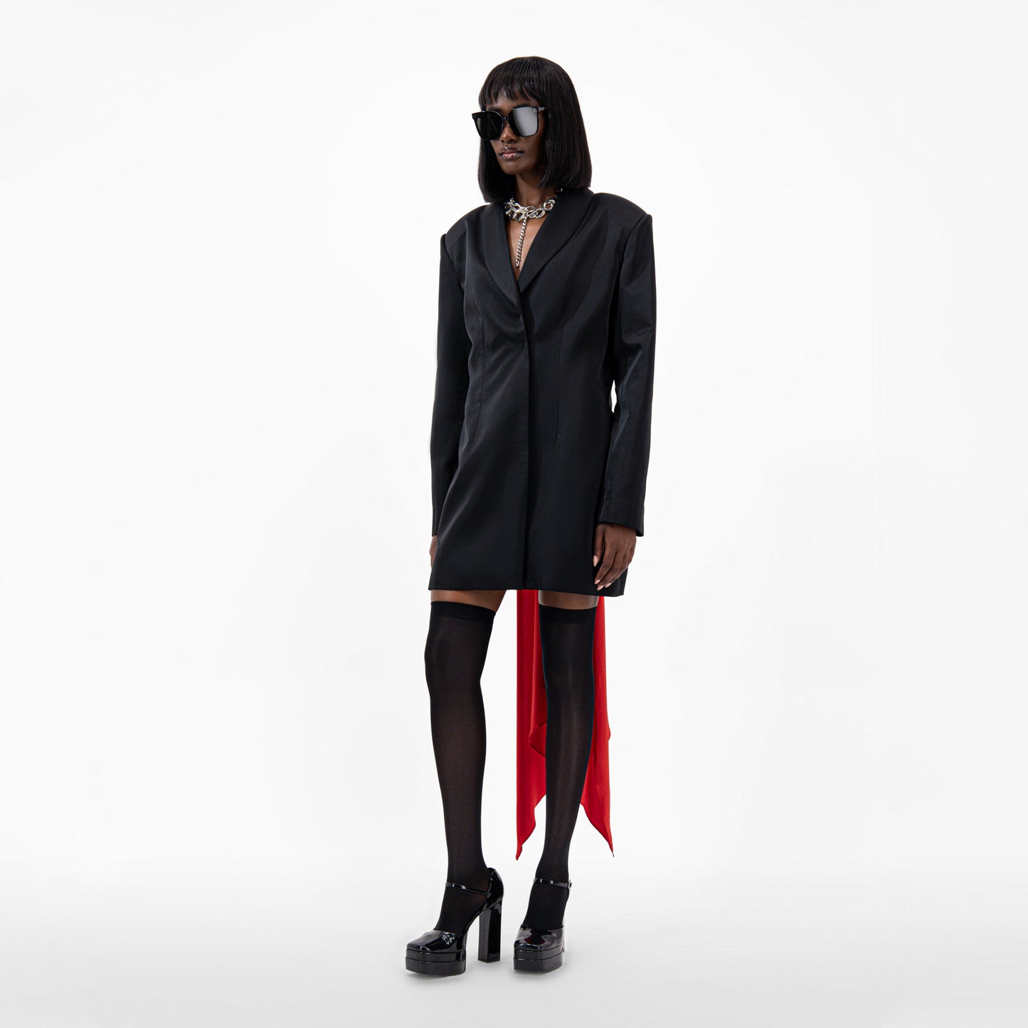 Oversize Silk Jacket