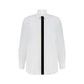 Velvet Patch White Shirt