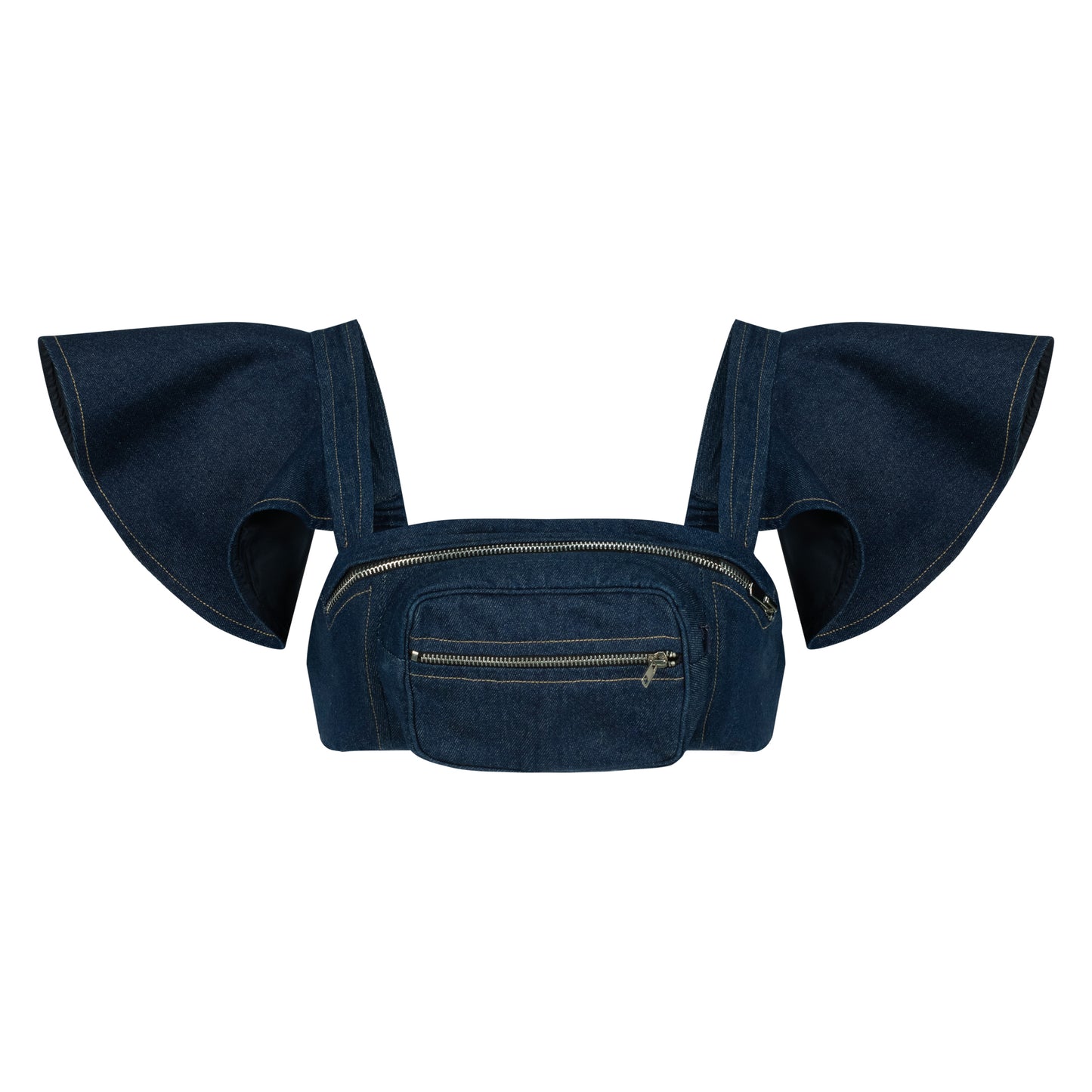 Bumbag Top In Denim