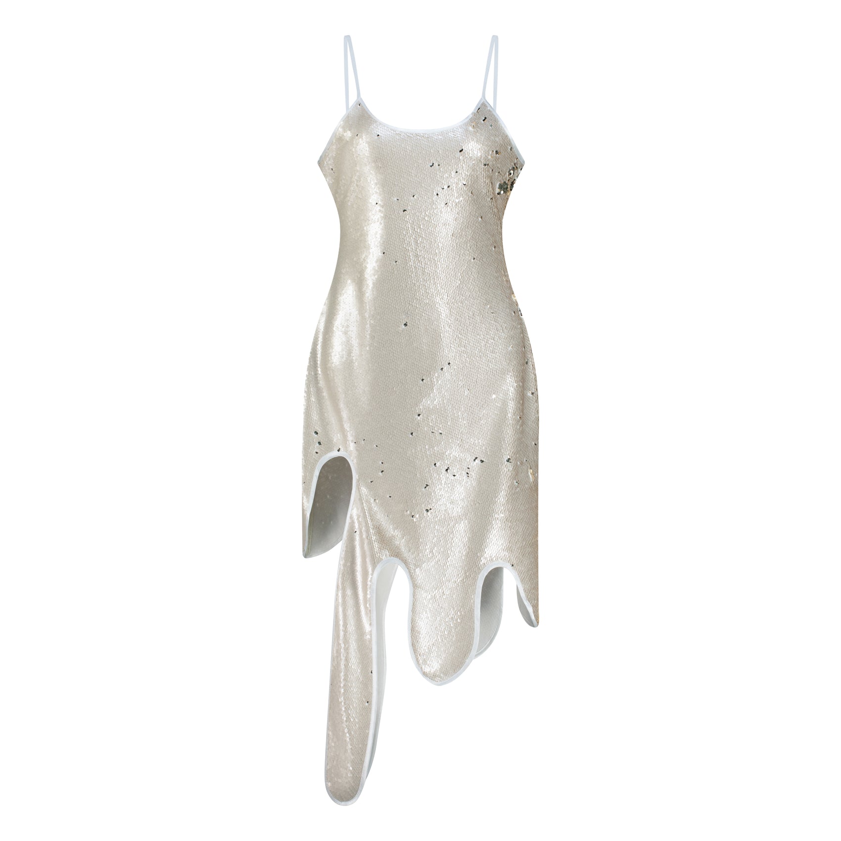 Sequin Wavy Dress