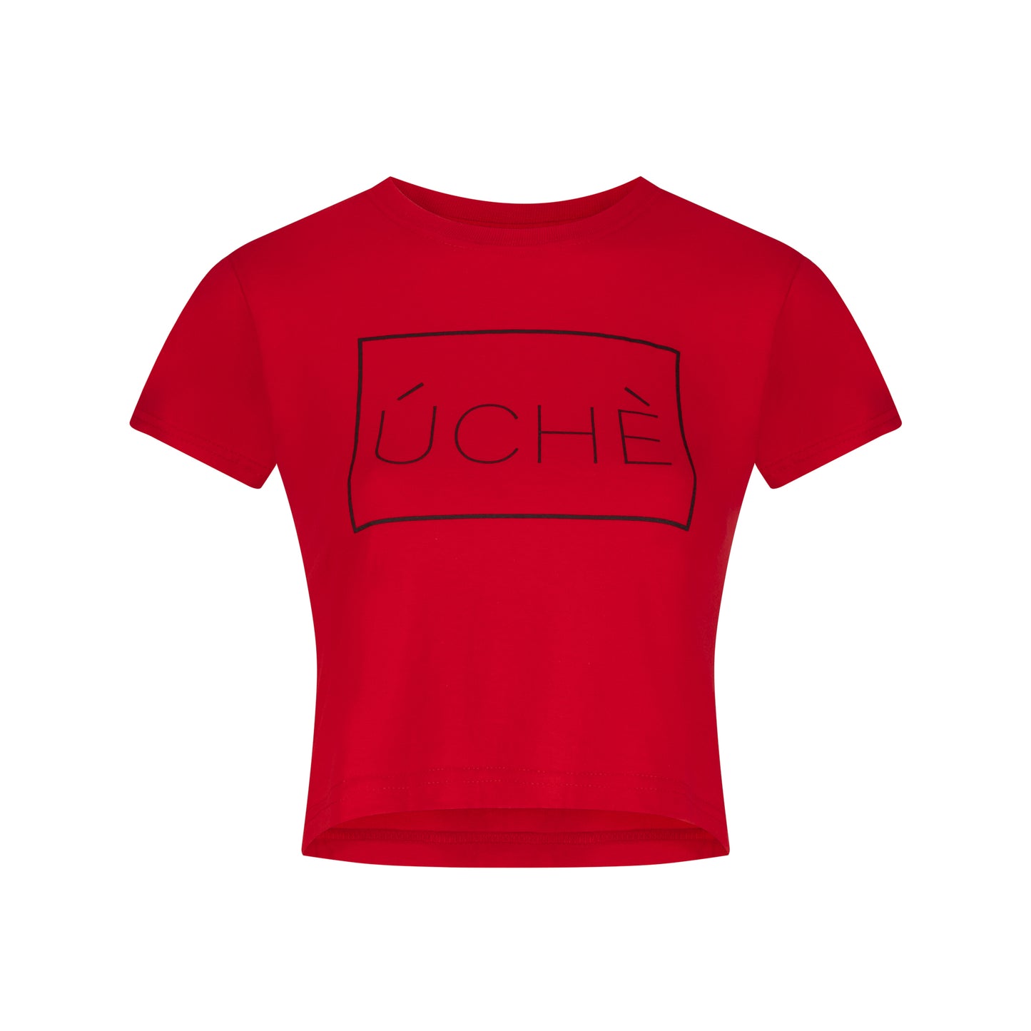 ÚCHÈ Logo Cotton T shirt