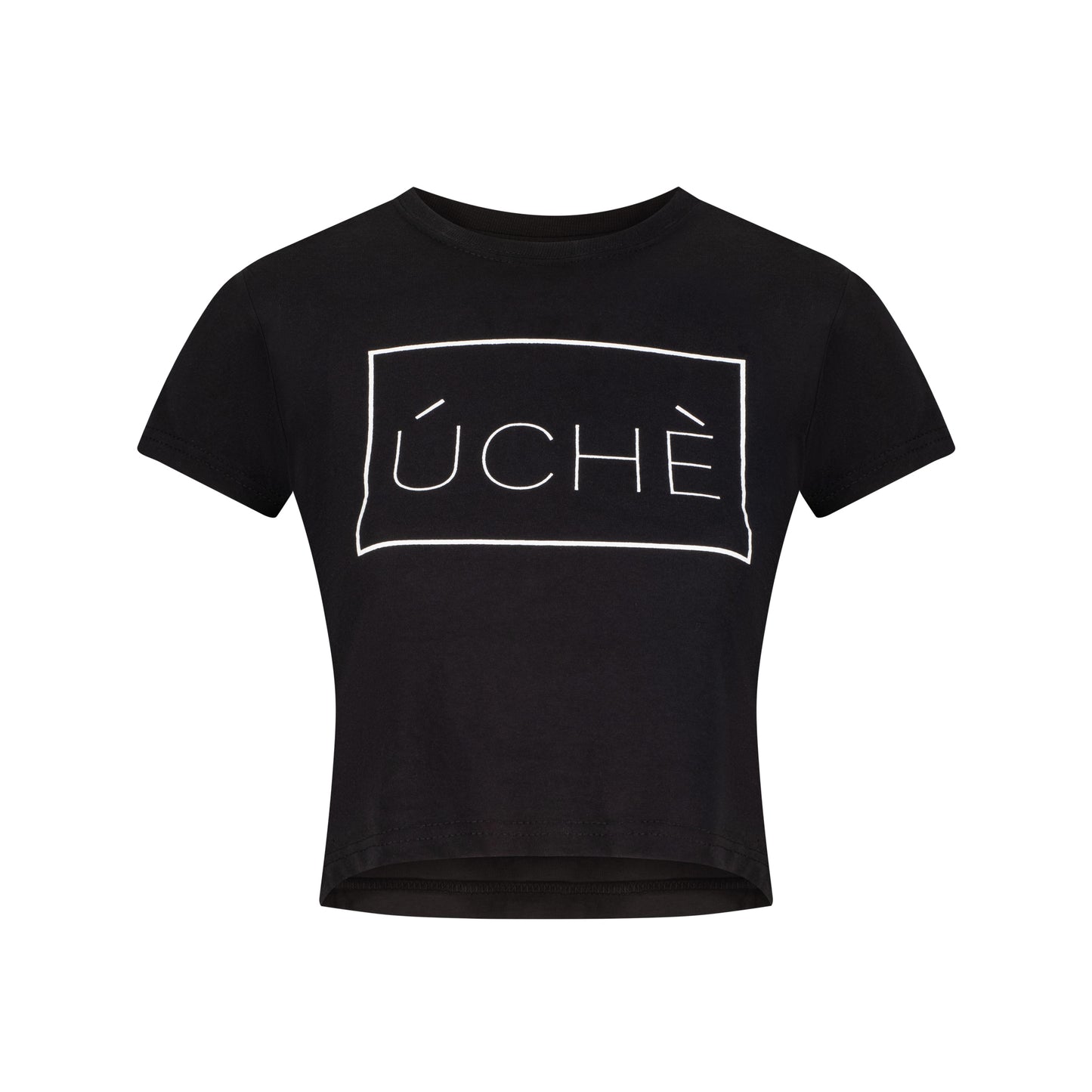 ÚCHÈ Logo Cotton T shirt