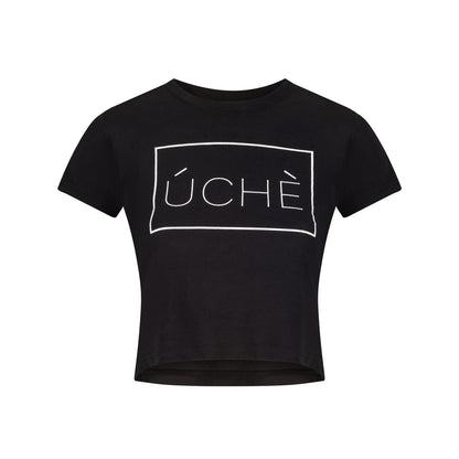 ÚCHÈ Logo Cotton T shirt