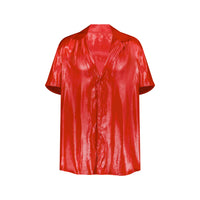 Red Satin Shirt