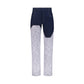 Jacquard Two Tone Denim Pants