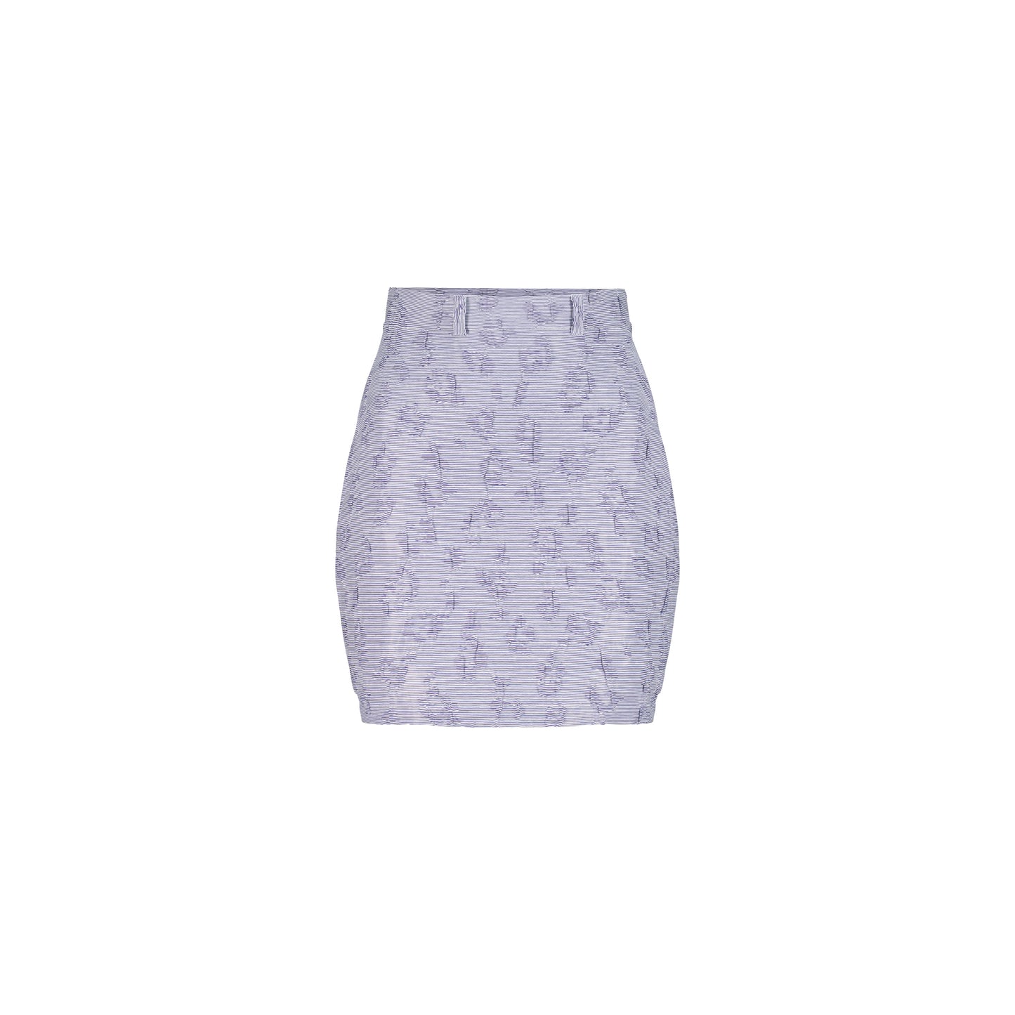 Embossed Jacquard Mini Skirt