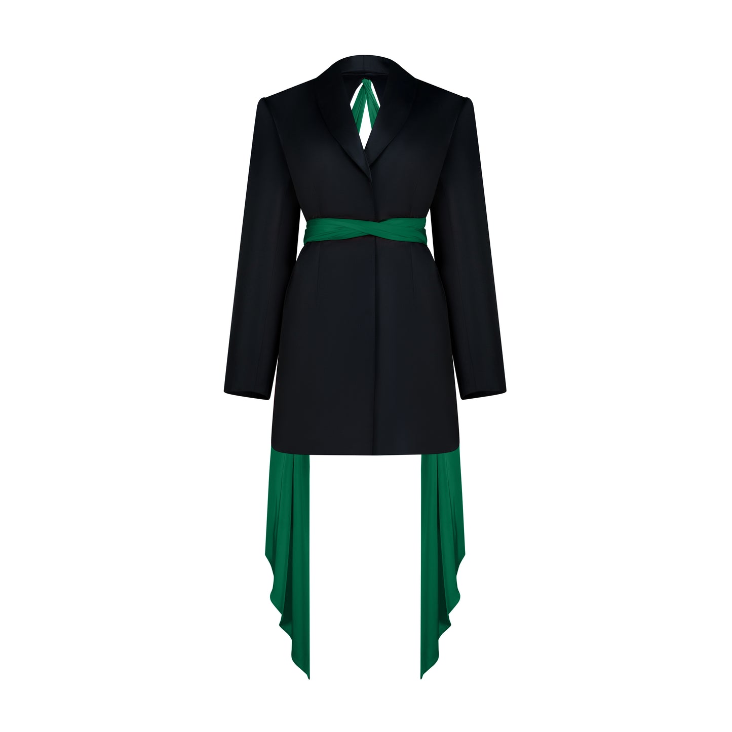 Oversize Silk Jacket