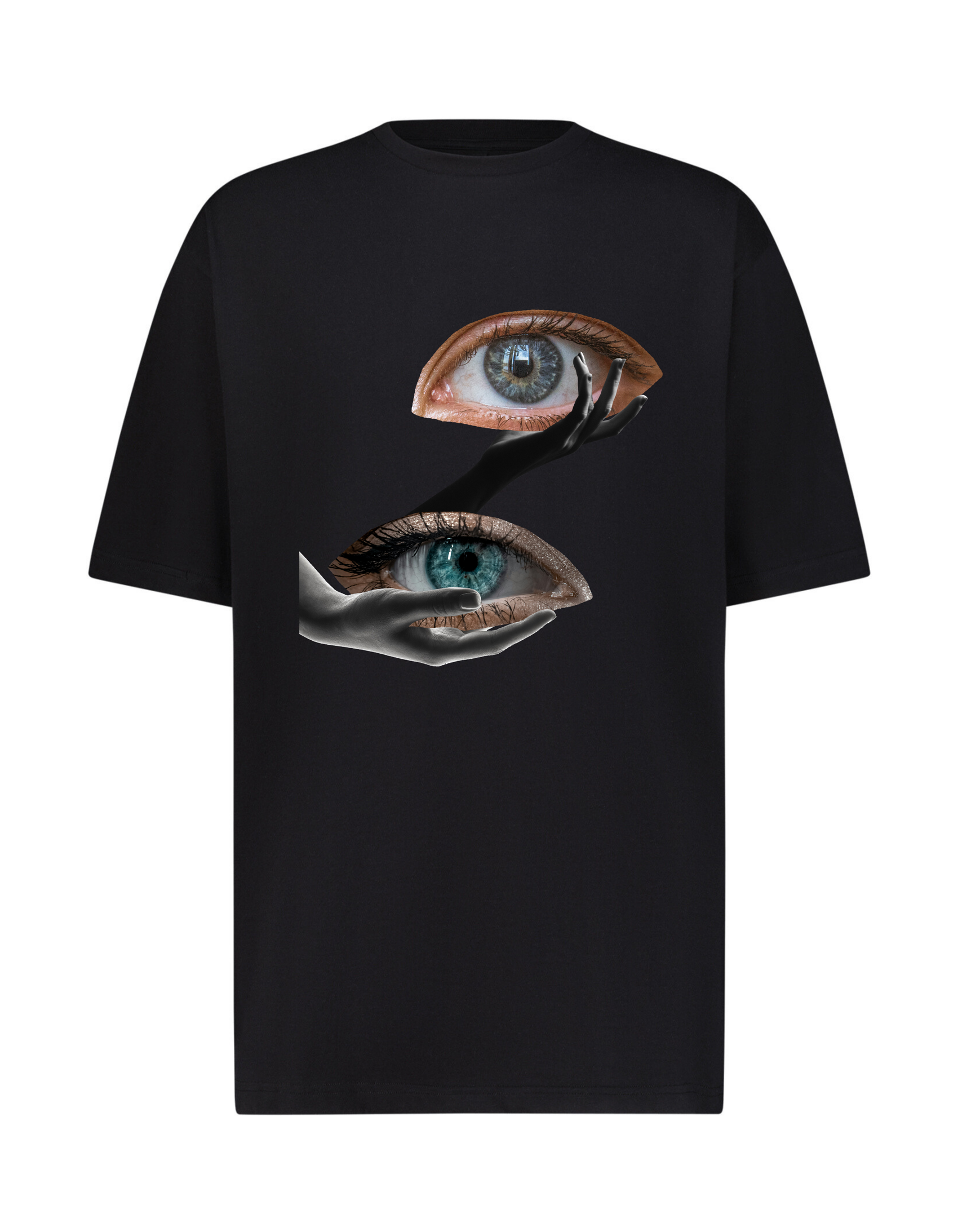 Eyes Served Black T-Shirt