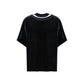 Velvet Double Collar T - Shirt