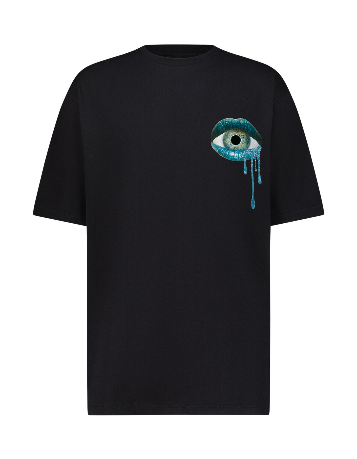 Mouth Eye Black T-Shirt