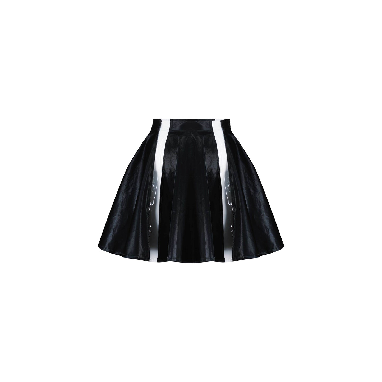 Clear Cut-Out Skirt