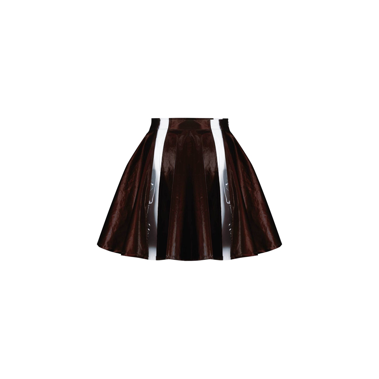 Clear Cut-Out Skirt