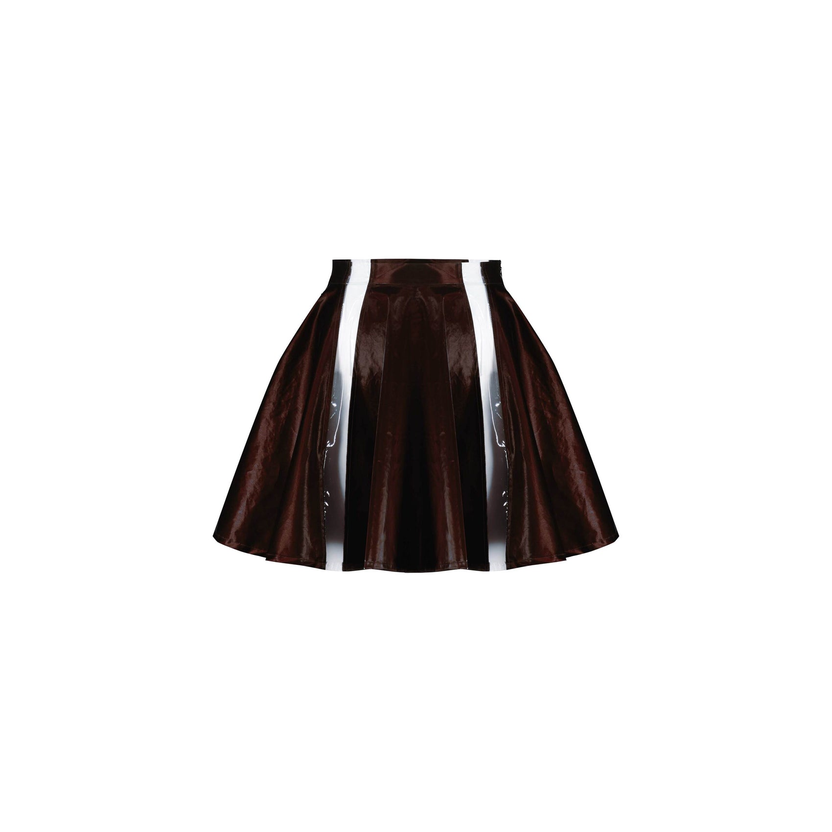 Clear Cut-Out Skirt