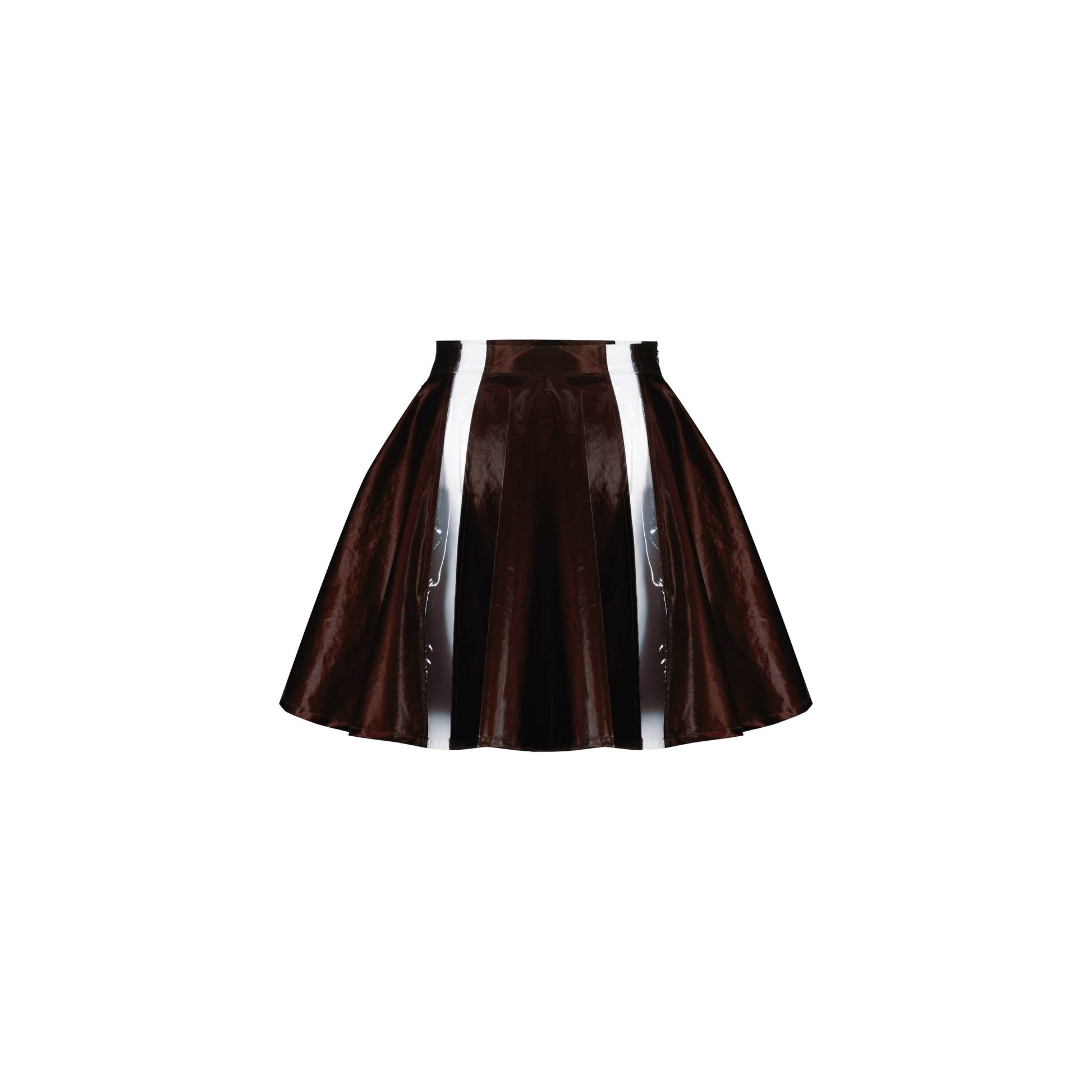 Clear Cut-Out Skirt