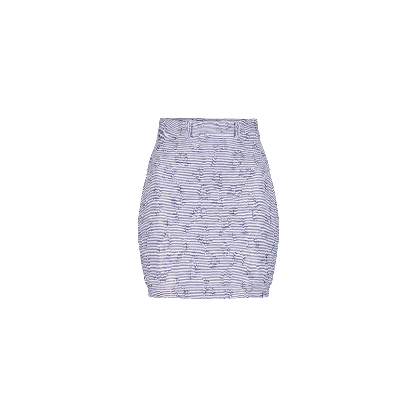 Embossed Jacquard Mini Skirt