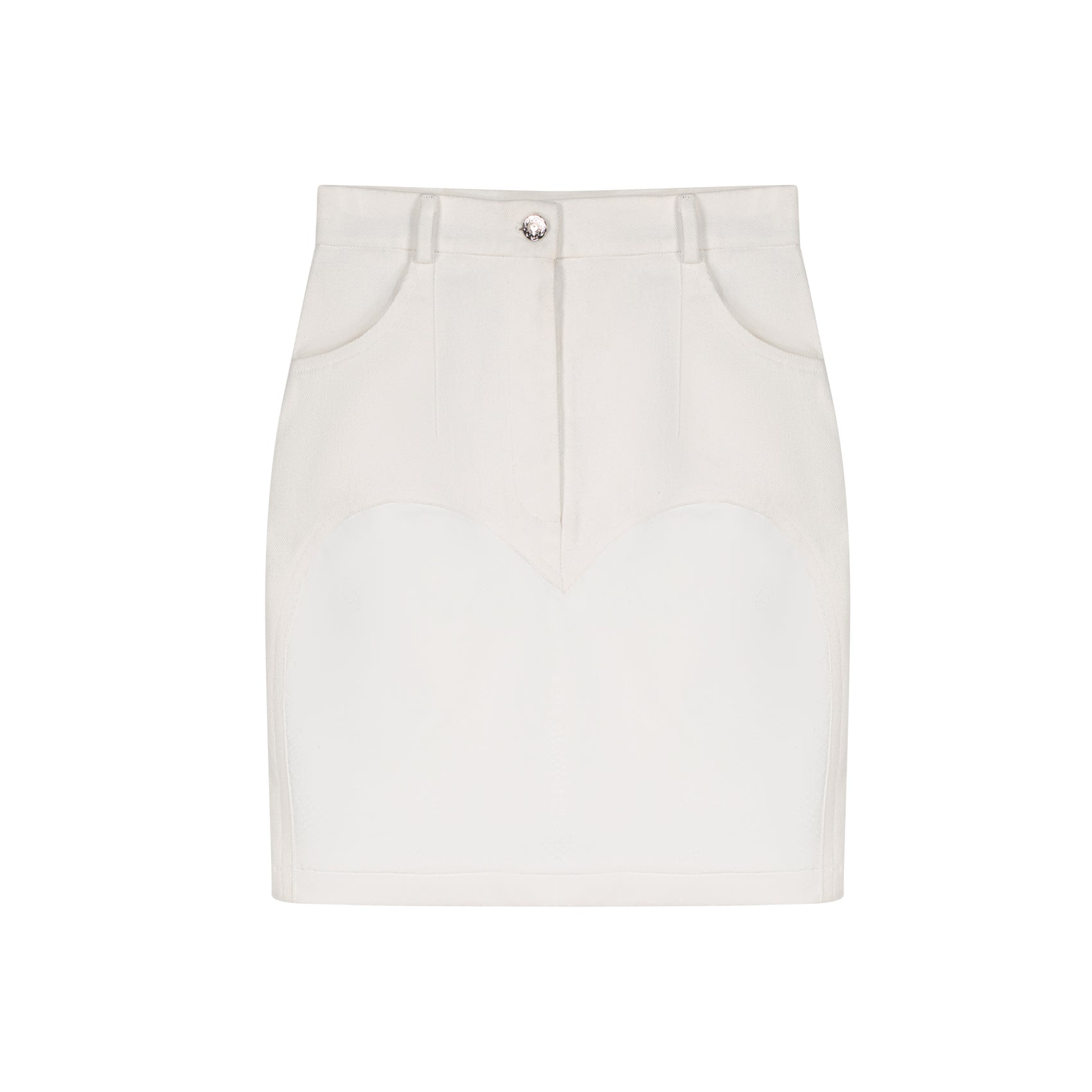 Half heart mini Skirt