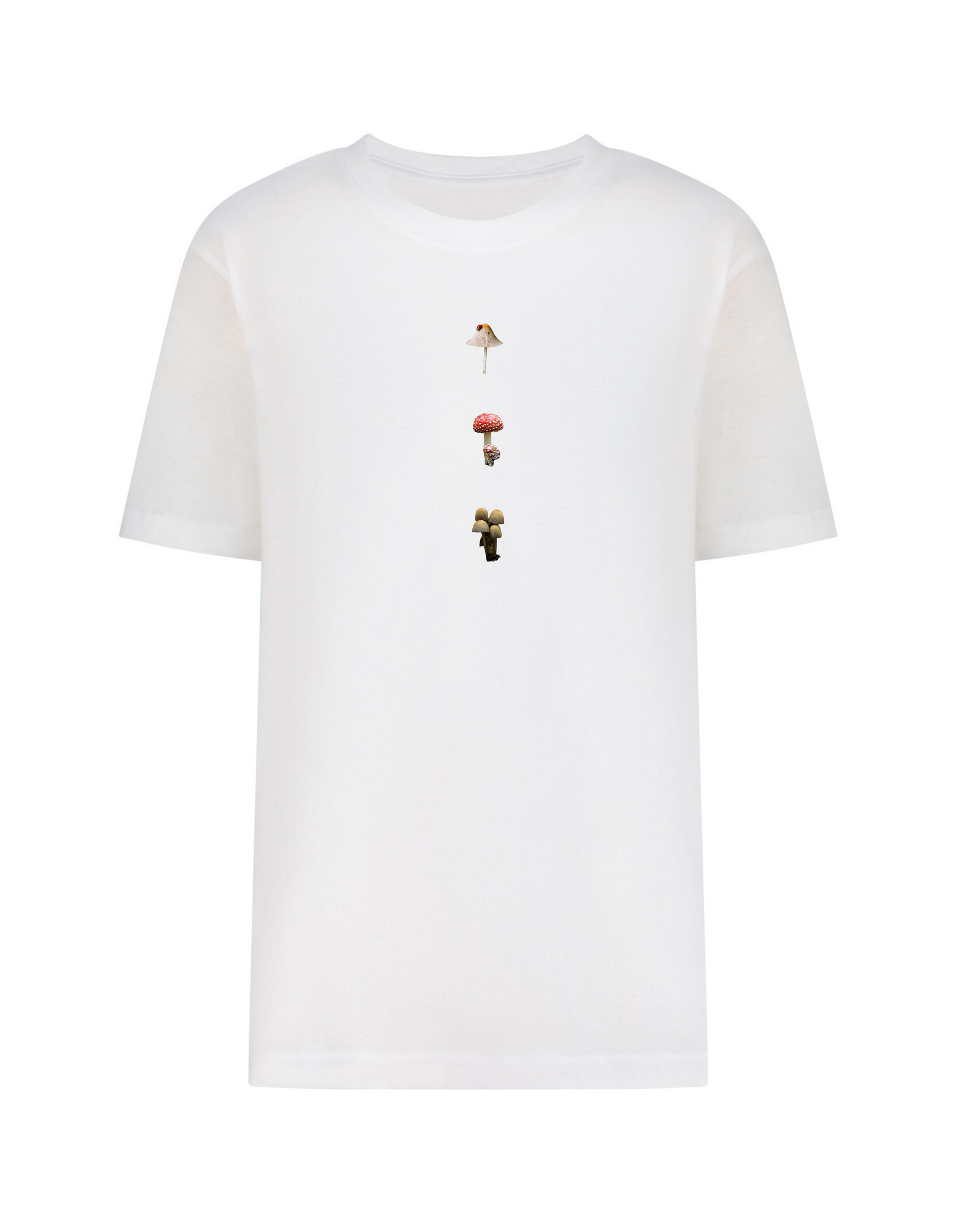 Mushroom Breakout White T-Shirt