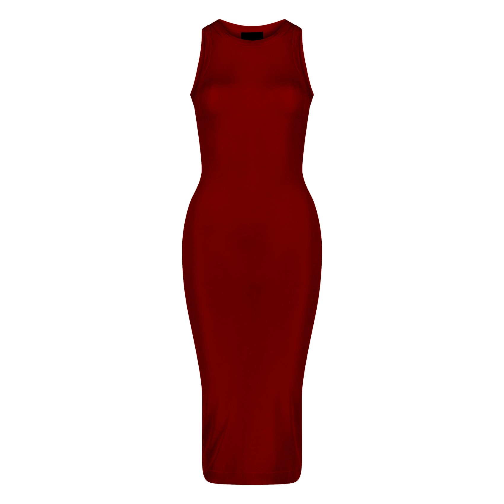 burgundy sheer dress Semi-Sheer Dress In Burgundy, M