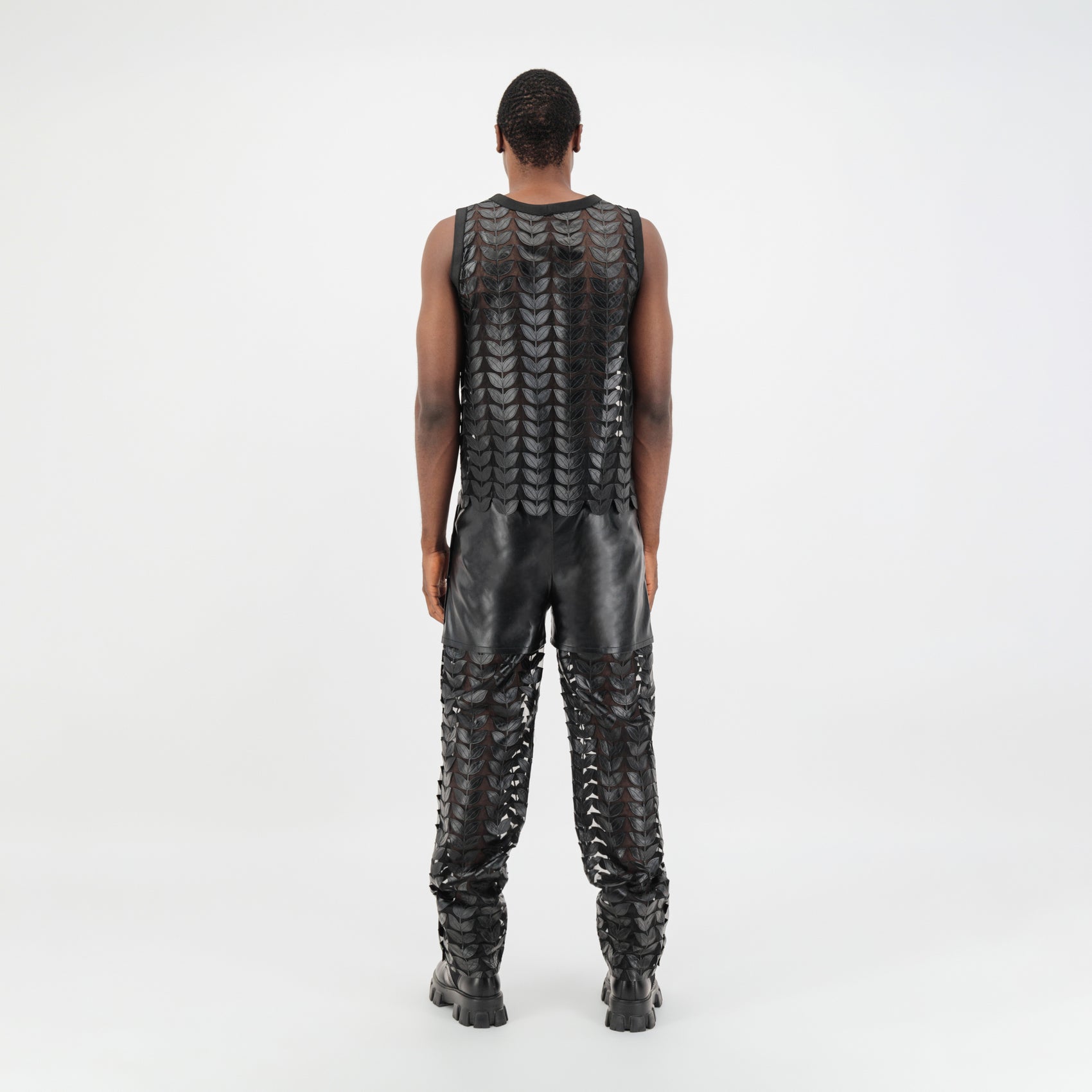 The Leather Leaf Pants