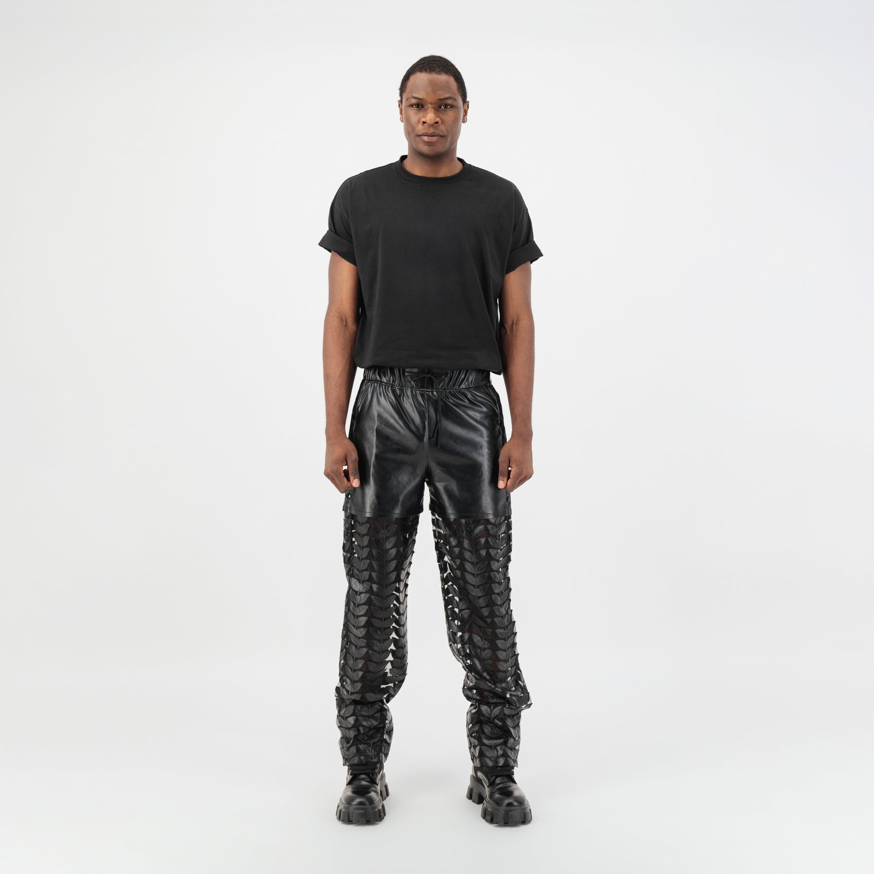 The Leather Leaf Pants