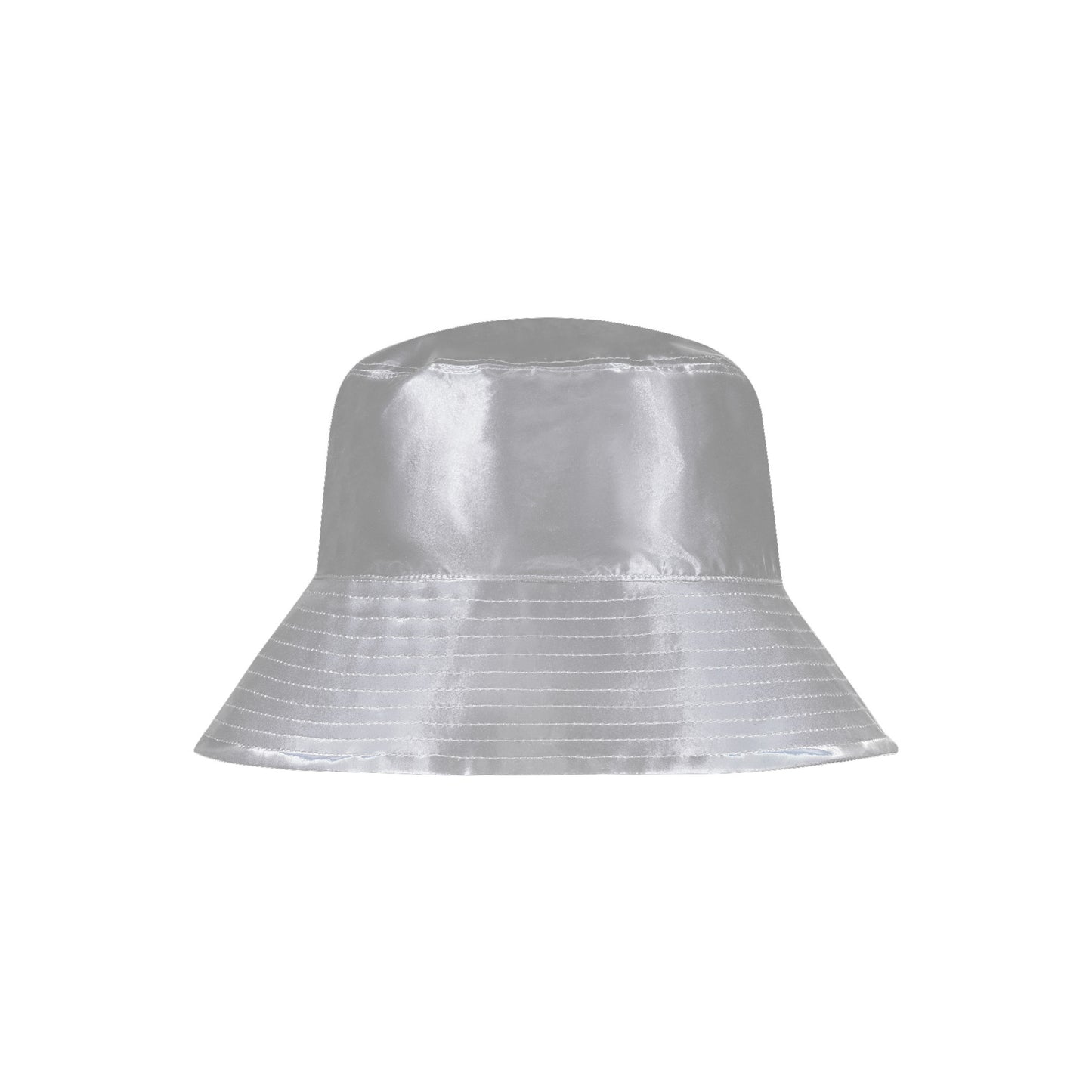 The White Grey Bucket Hat