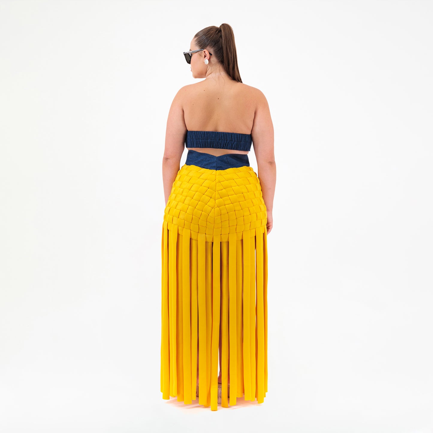 Yellow Medusa Skirt