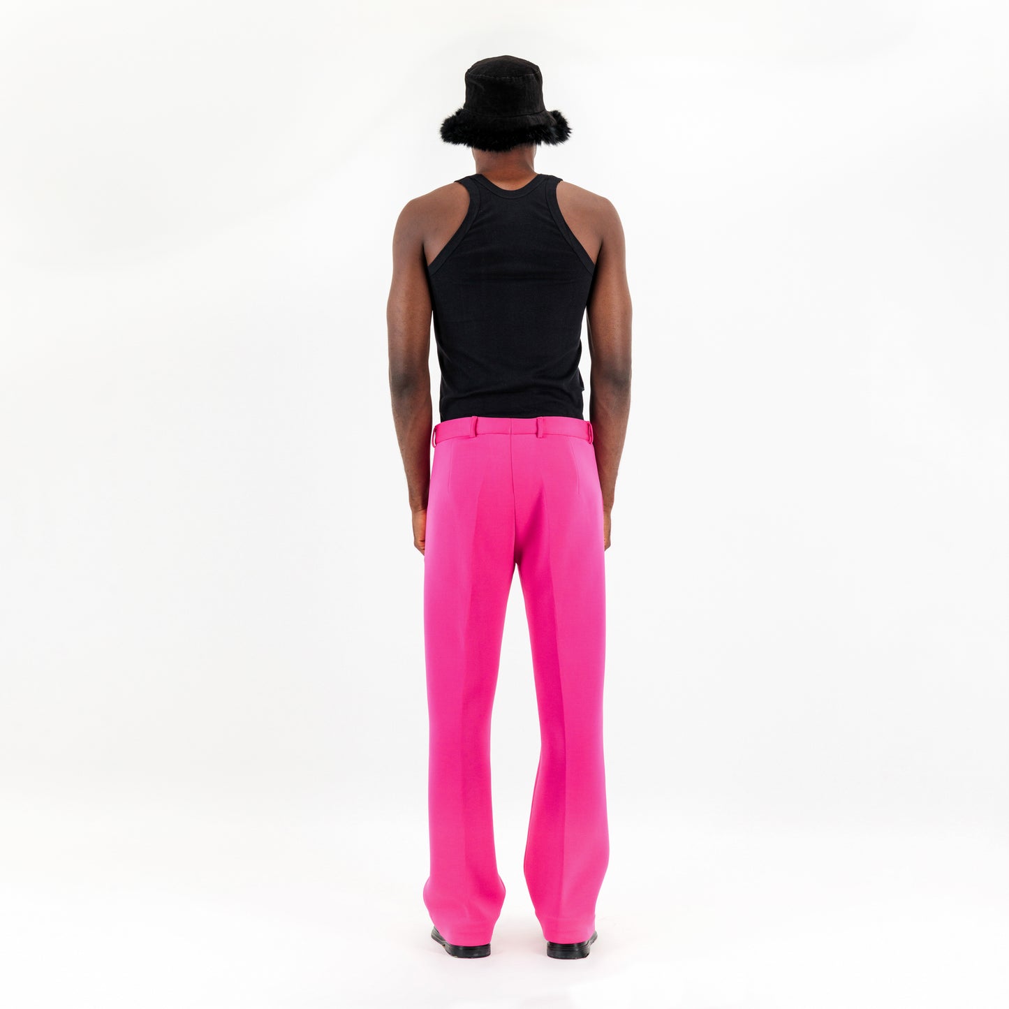 Pink Straight Cut Pants