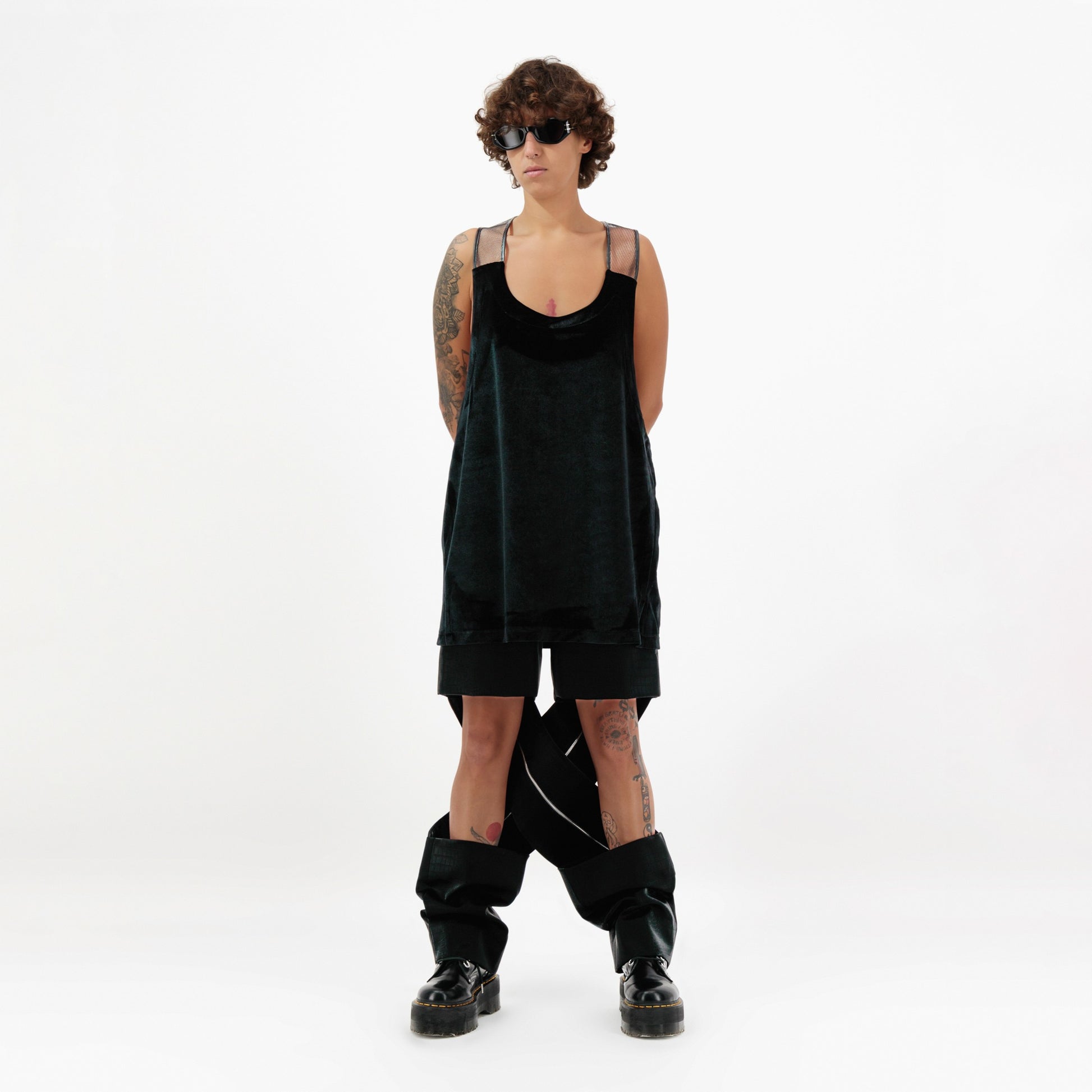 X Crocodile Print Pants