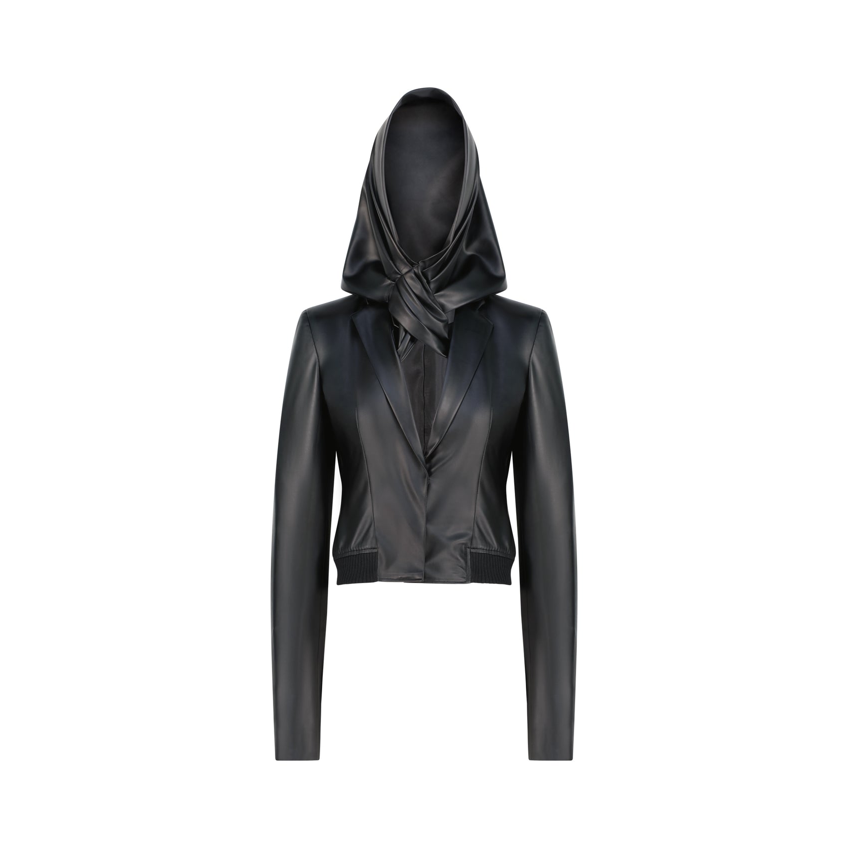 Buy Layered Head Scarf Bomber Jacket
