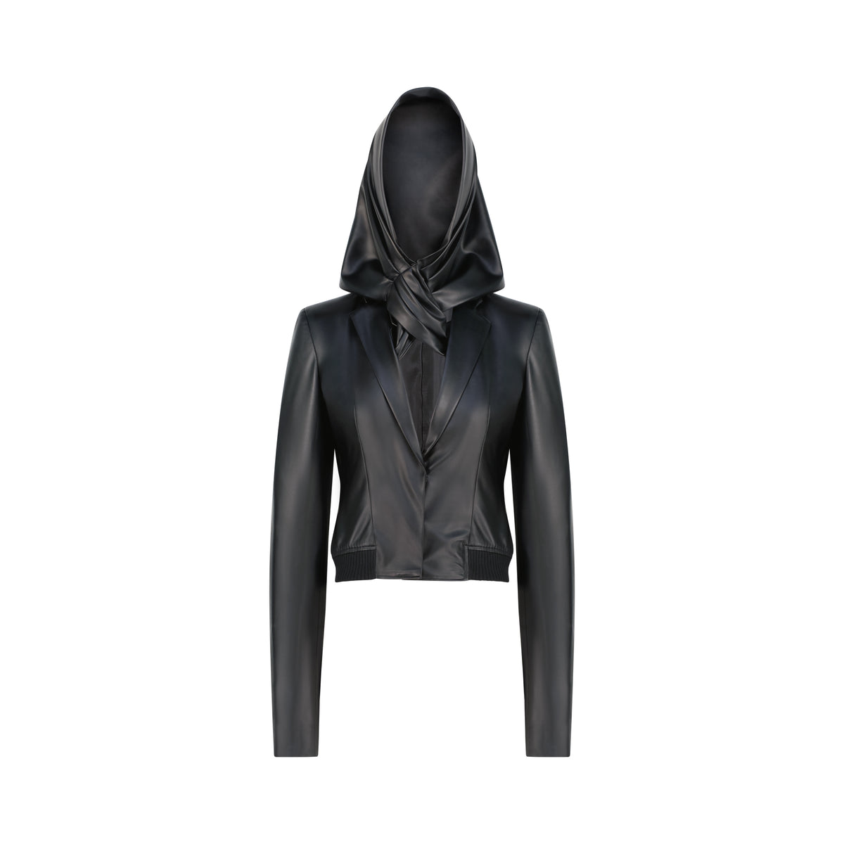 Buy Layered Head Scarf Bomber Jacket