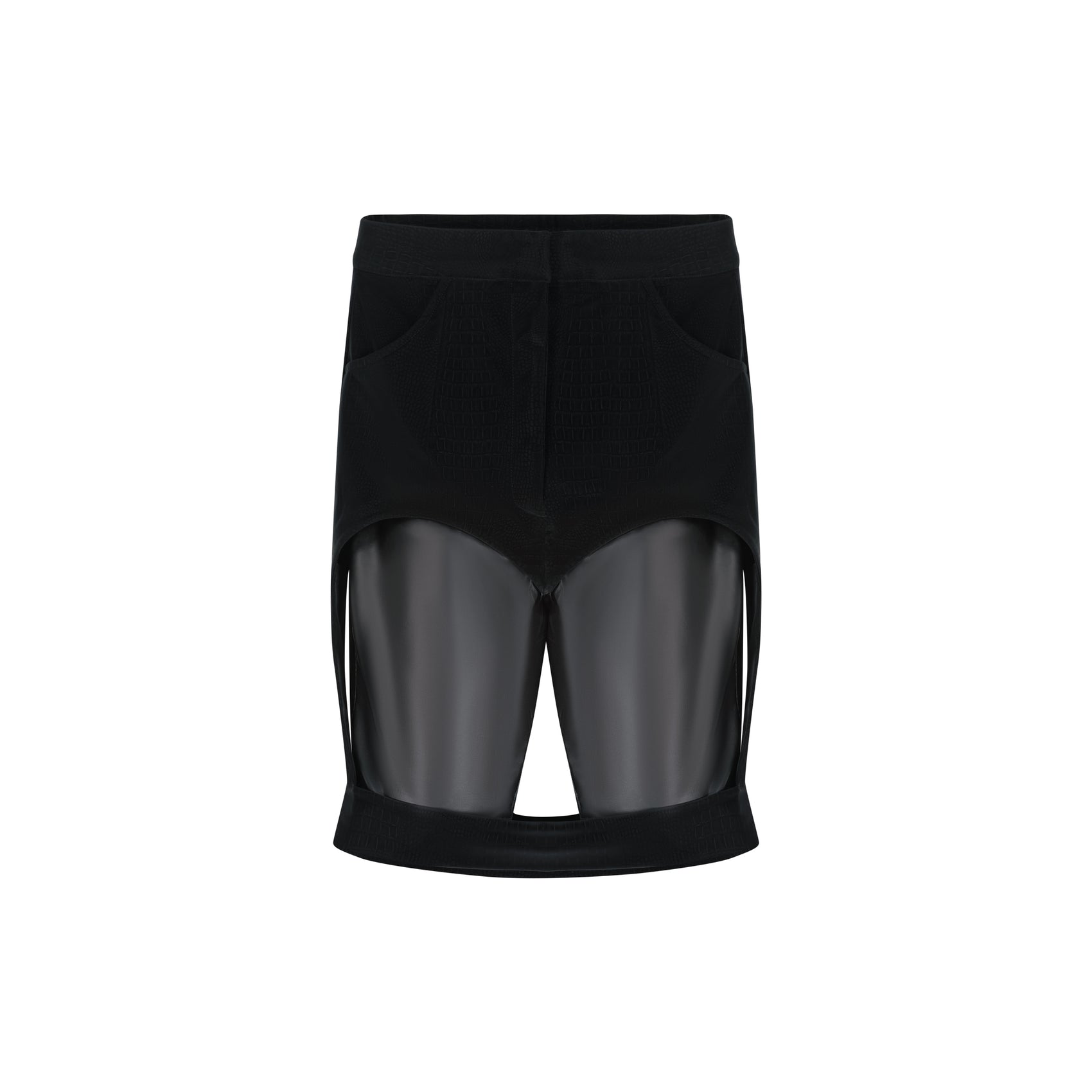 Black Layered Skirt