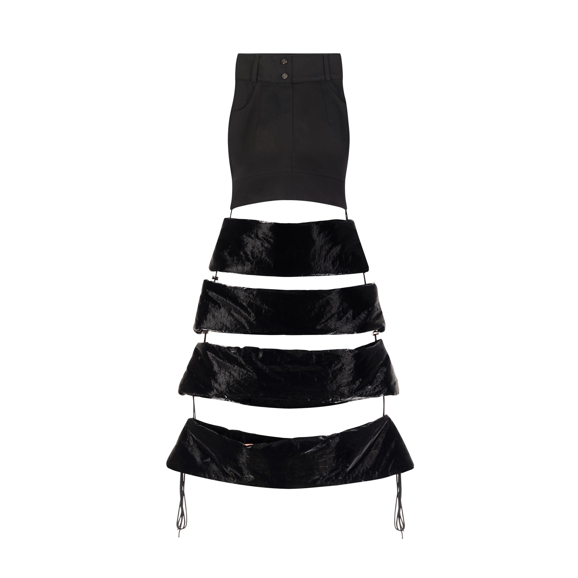 Puffer Maxi Skirt