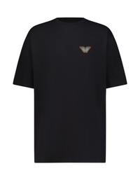 Sunflower Head Black T-Shirt