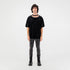 Velvet Double Collar T - Shirt