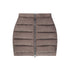 Brown Mini Puffer Skirt