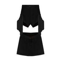 Bumbagstic Shorts in Black