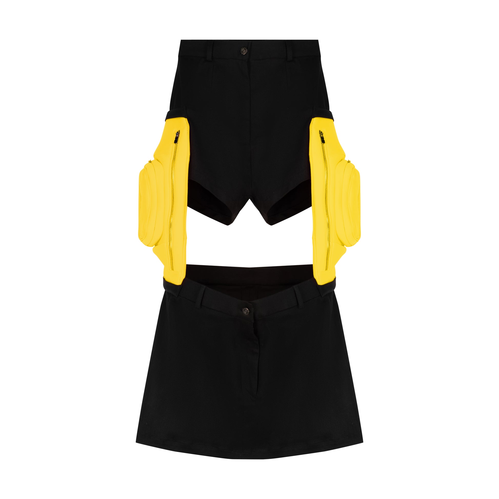 Bumbagstic Shorts in Yellow