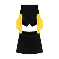 Bumbagstic Shorts in Yellow