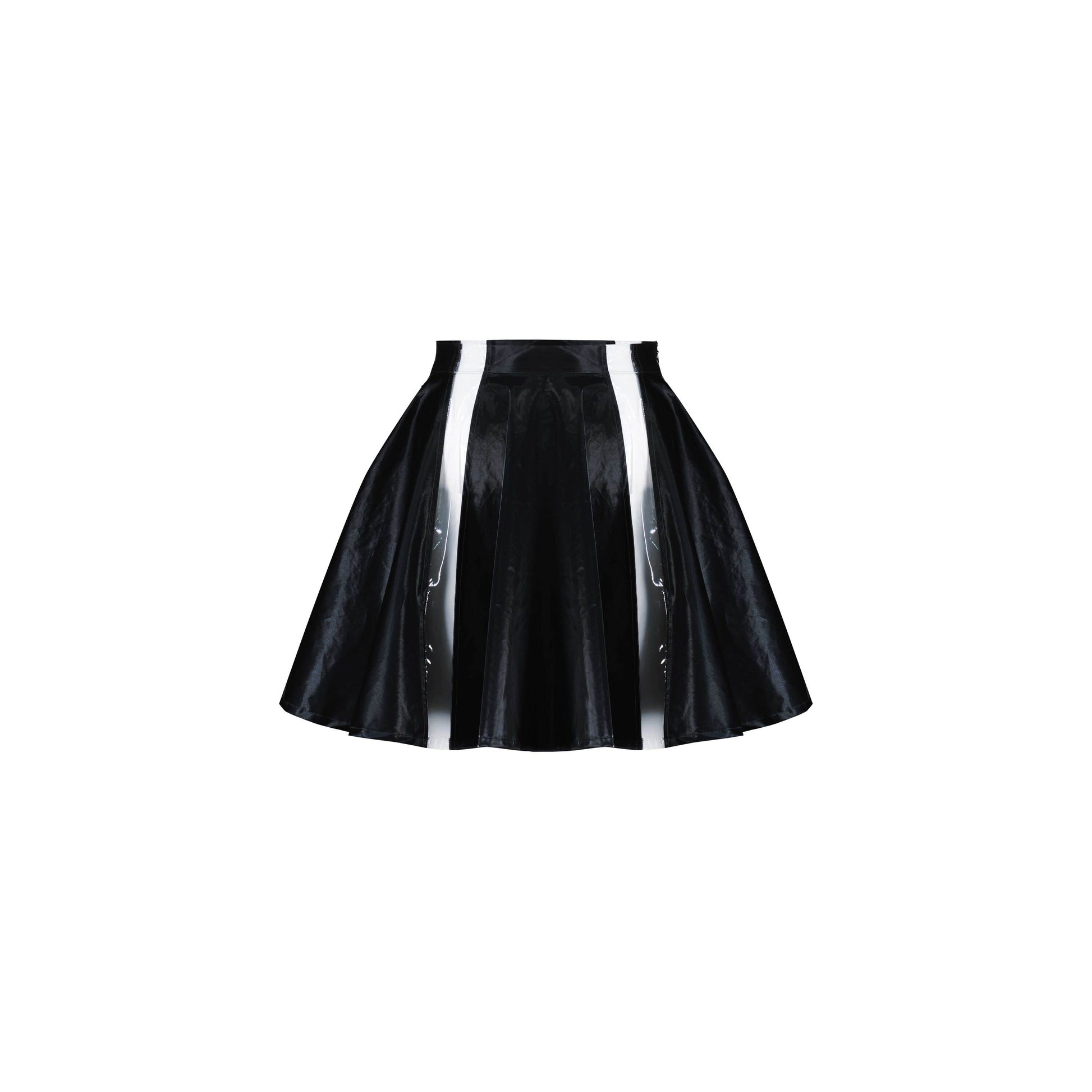 Clear Cut-Out Skirt