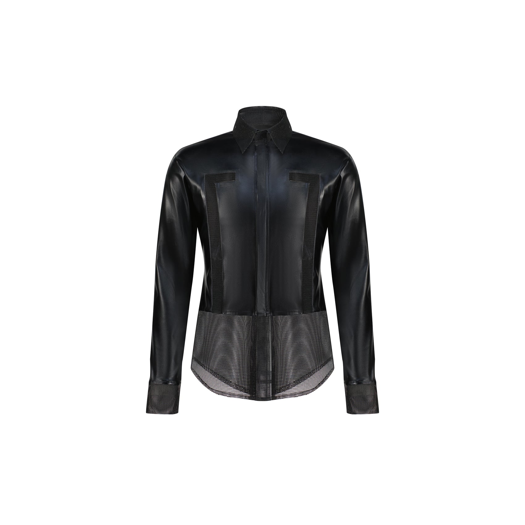 Cut Out Panel Shirt