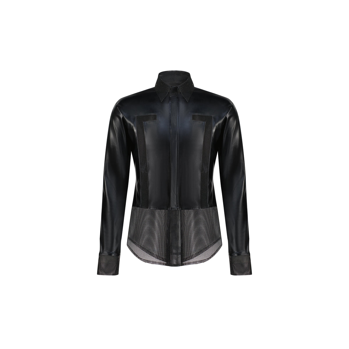 Cut Out Panel Shirt