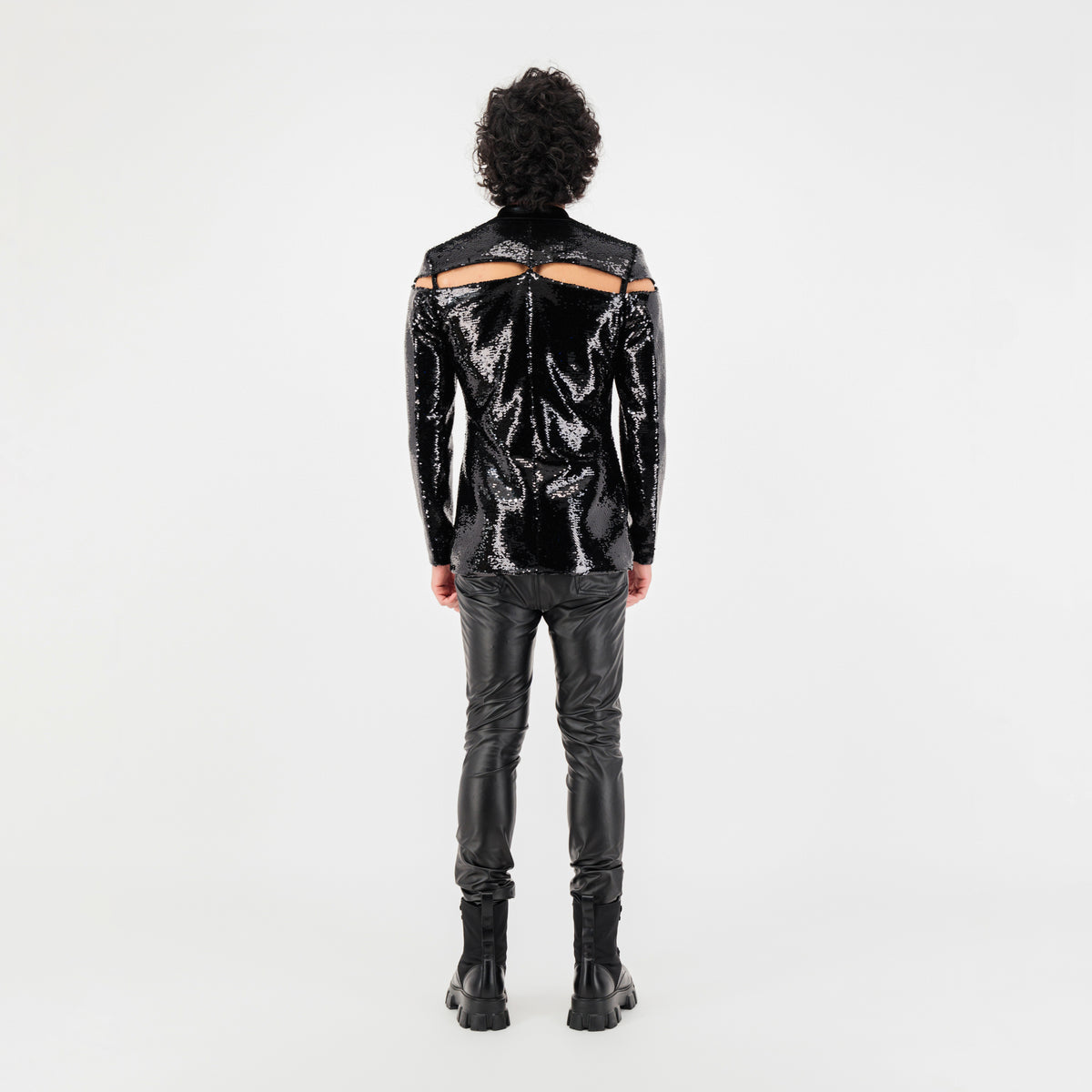 Shop High-Quality Black Sequin Jacket Online