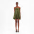 Green Mini Slip Dress