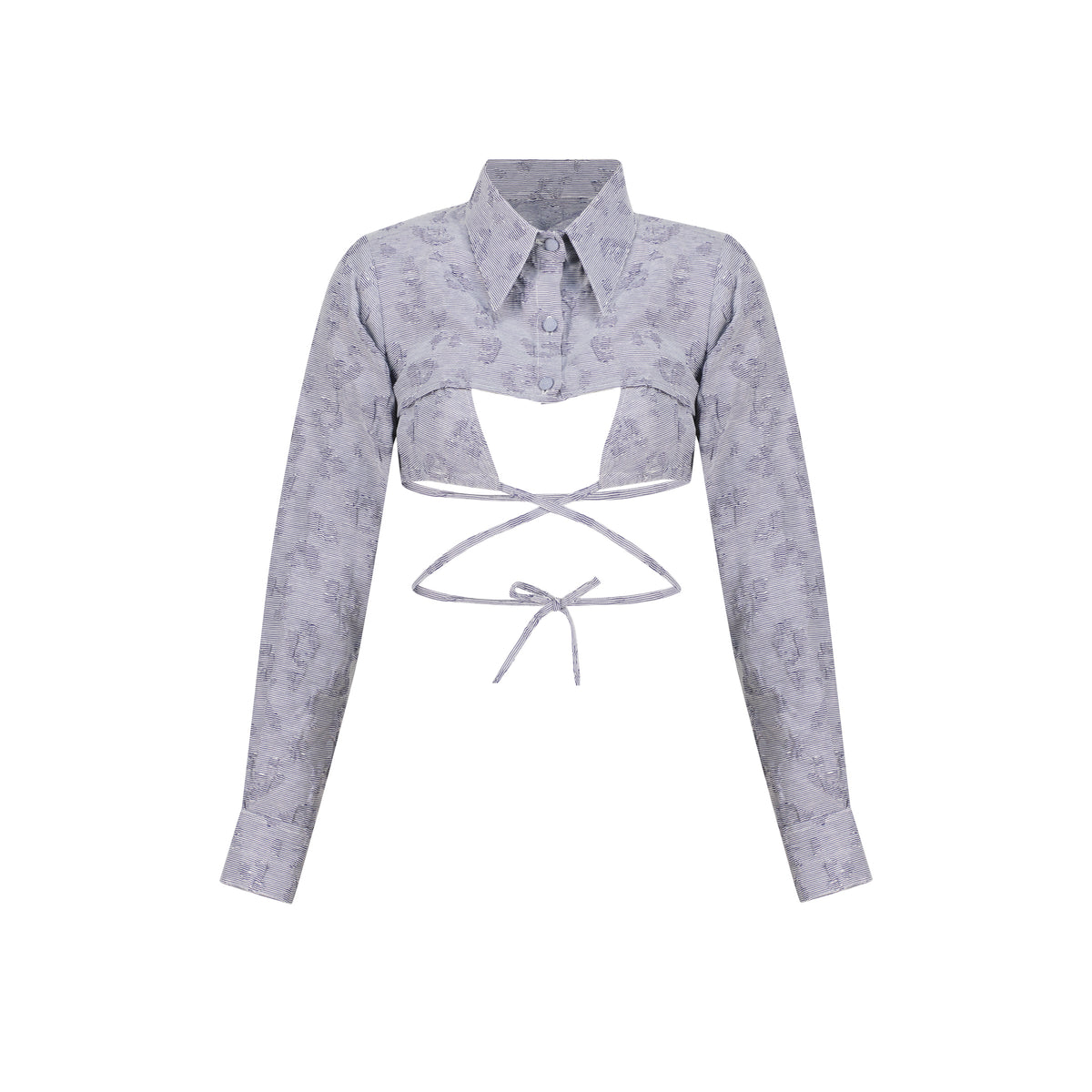Jacquard Layered Top
