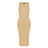 Semi-Sheer Dress In Nude
