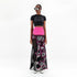 Sheer Floral Maxi Skirt