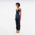 Stud Elastic Denim Pants