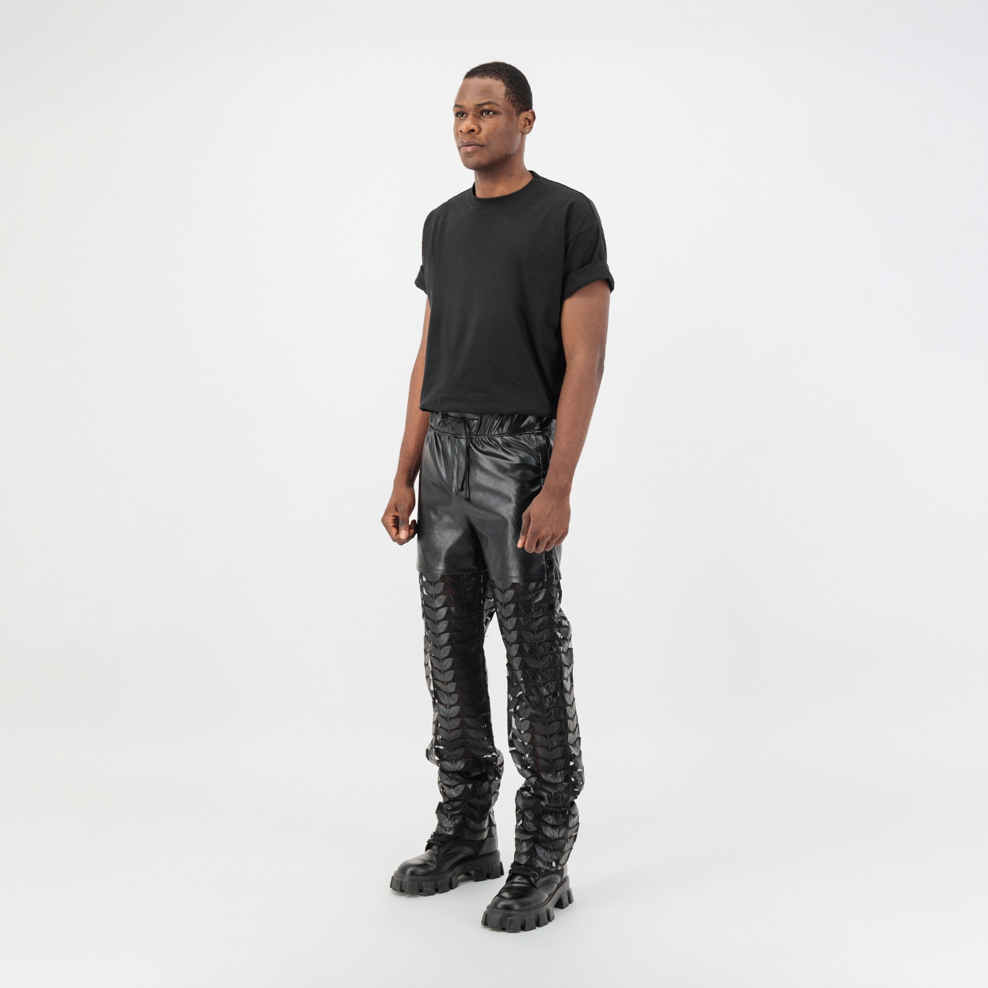 The Leather Leaf Pants