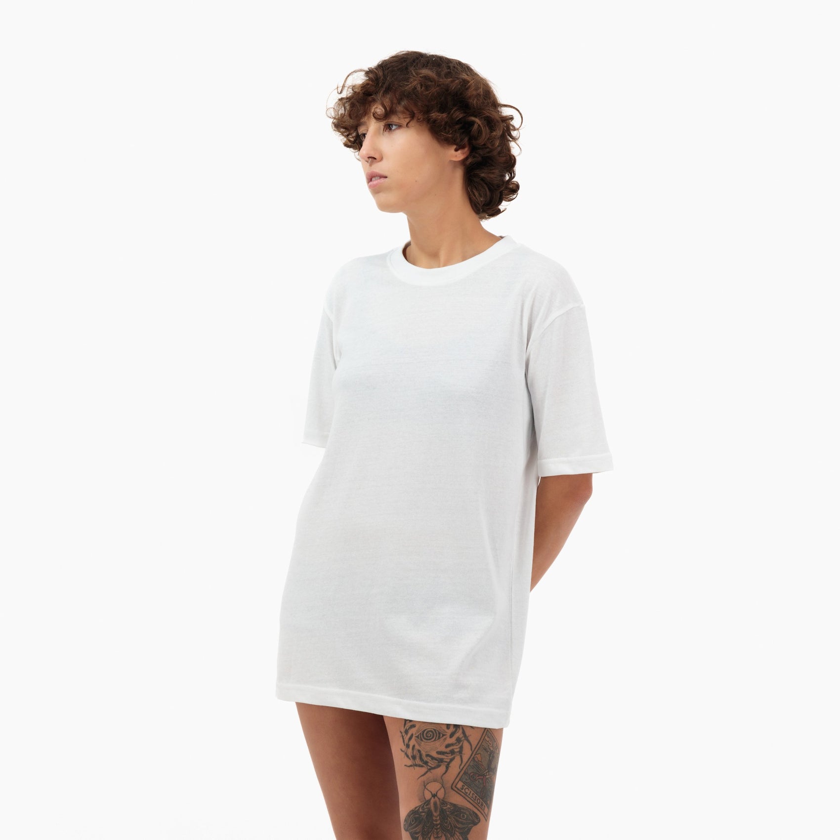 White Recycled Cotton T-Shirt