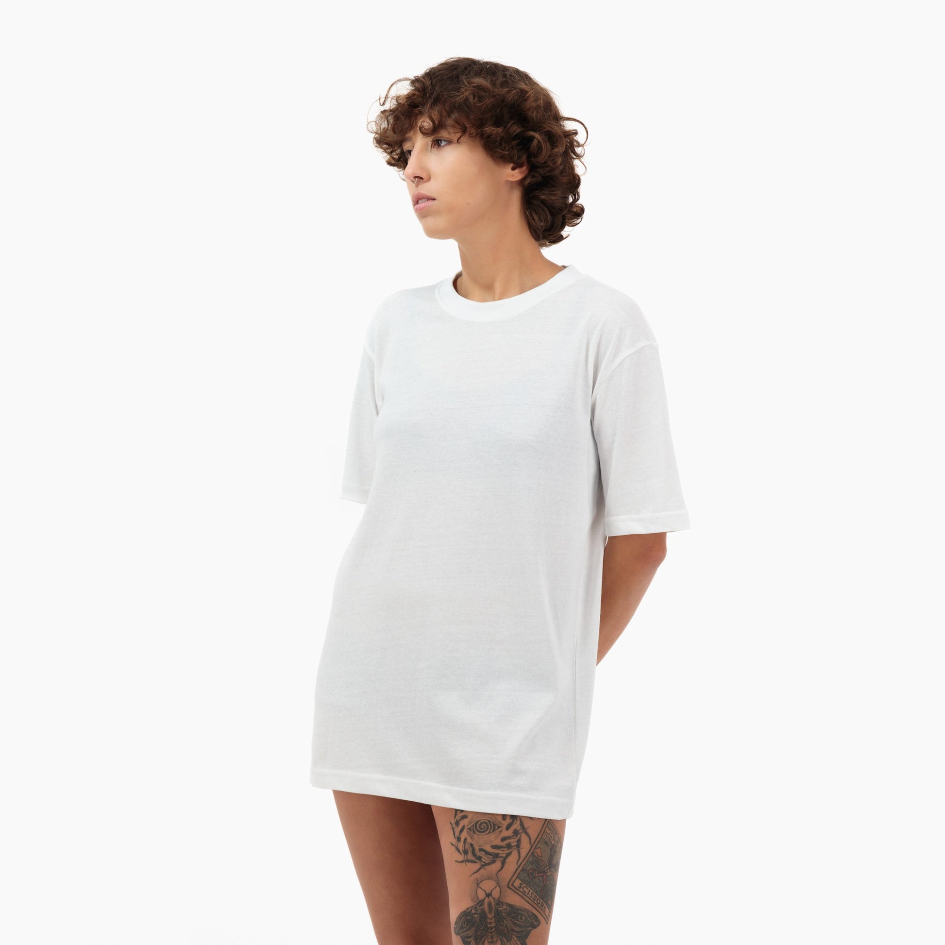 White Recycled Cotton T-Shirt